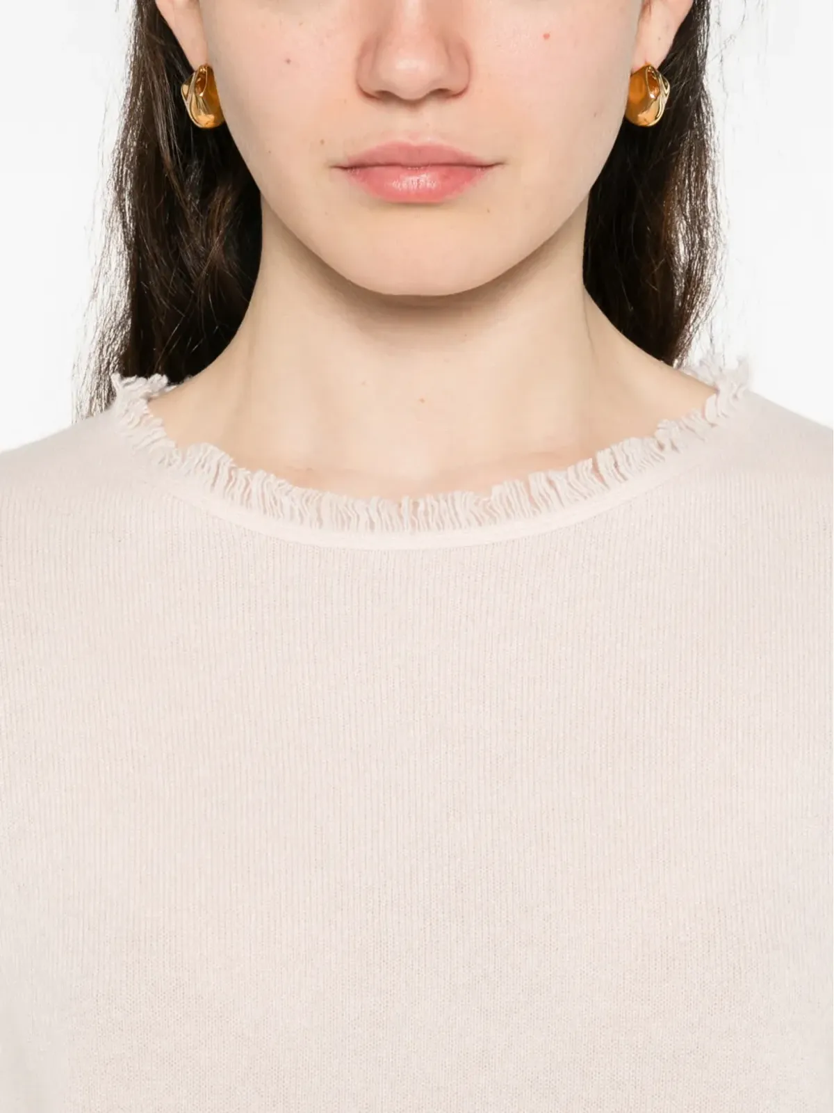 Philo-Sofie フリンジヘムTシャツ - ピンク - 画像5
