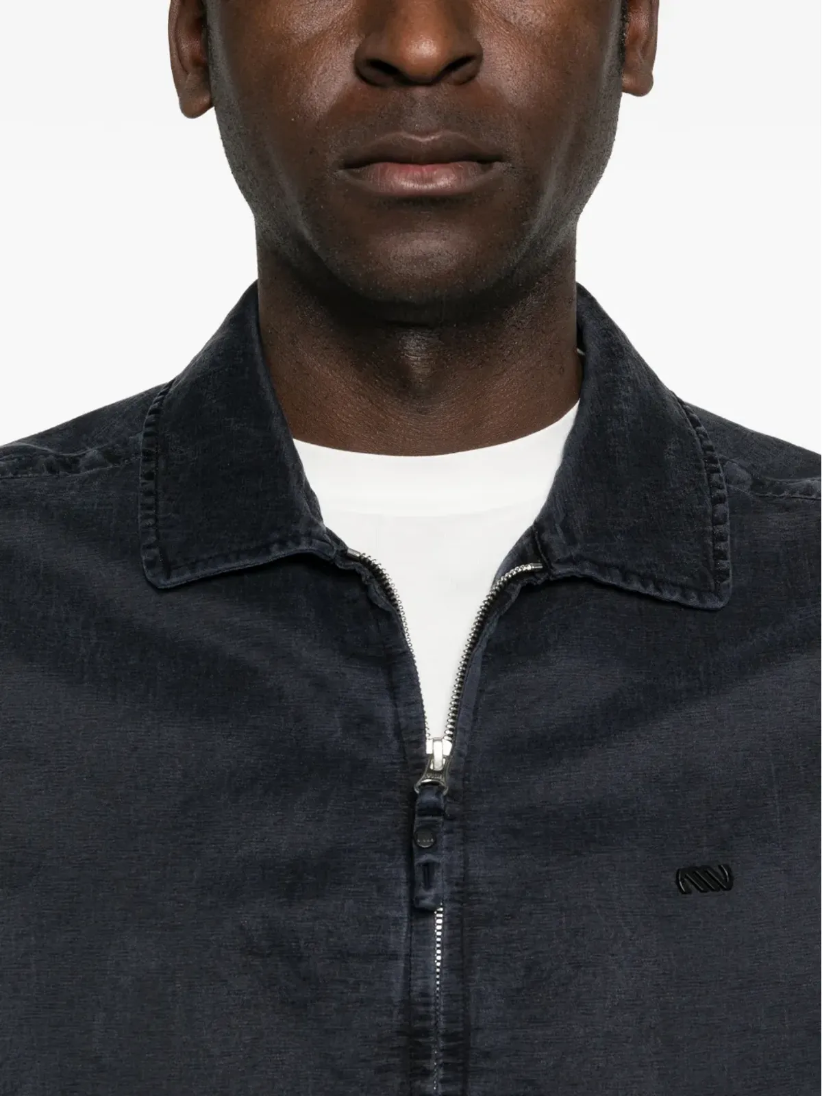 Massimo Osti Studio ジップファスナー付き長袖ジャケット - 画像5