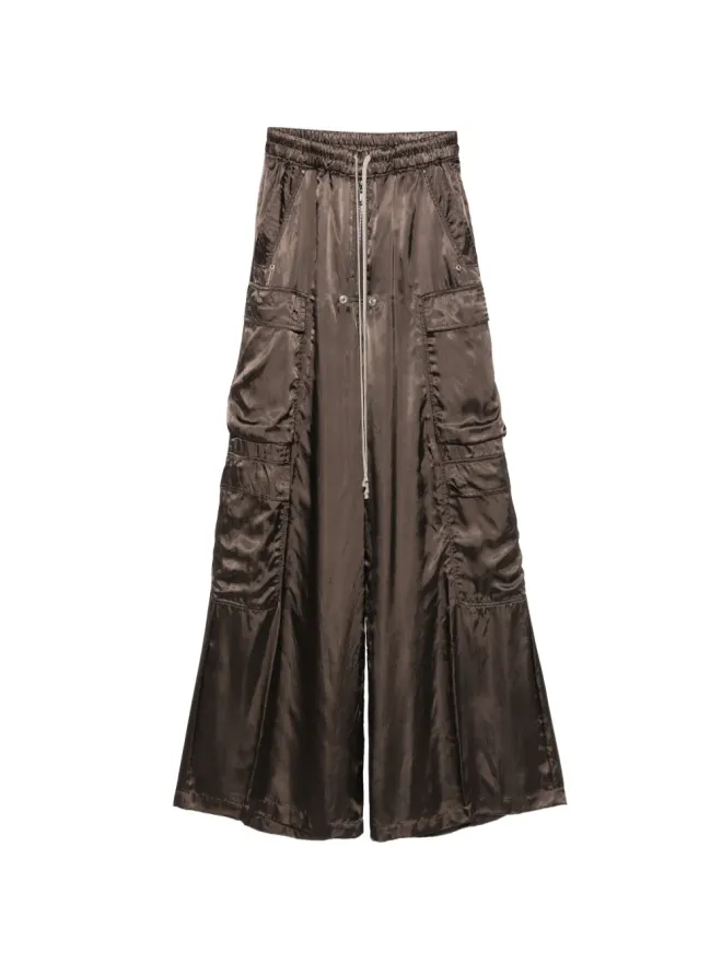 Rick Owens Rick Owens カーゴドローストリング パラッツォパンツ ブラウンの商品画像
