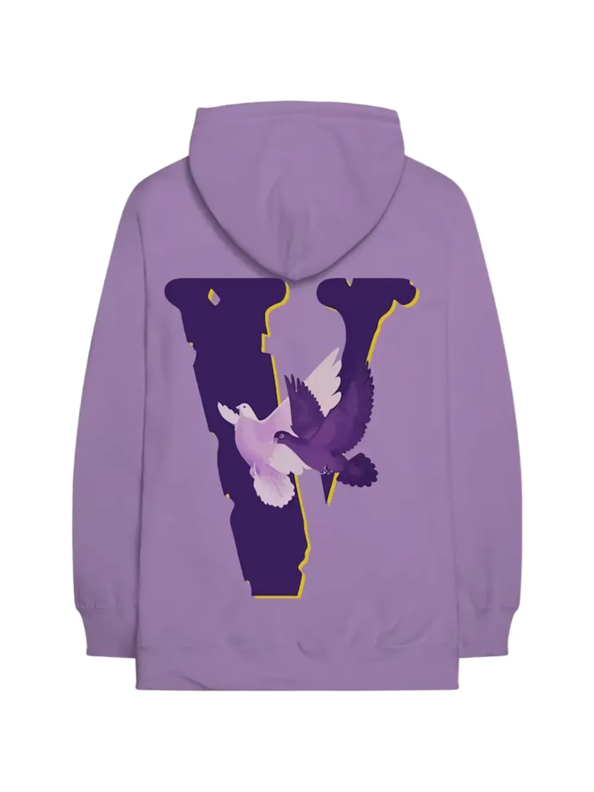 Vlone Nav Doves ドローストリングフード付きパーカー - 画像2