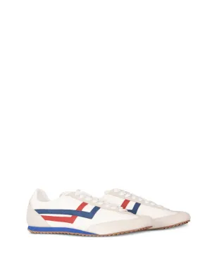 Pro-Keds レーサー77 ロゴストライプ スニーカー ホワイト - サムネイル2