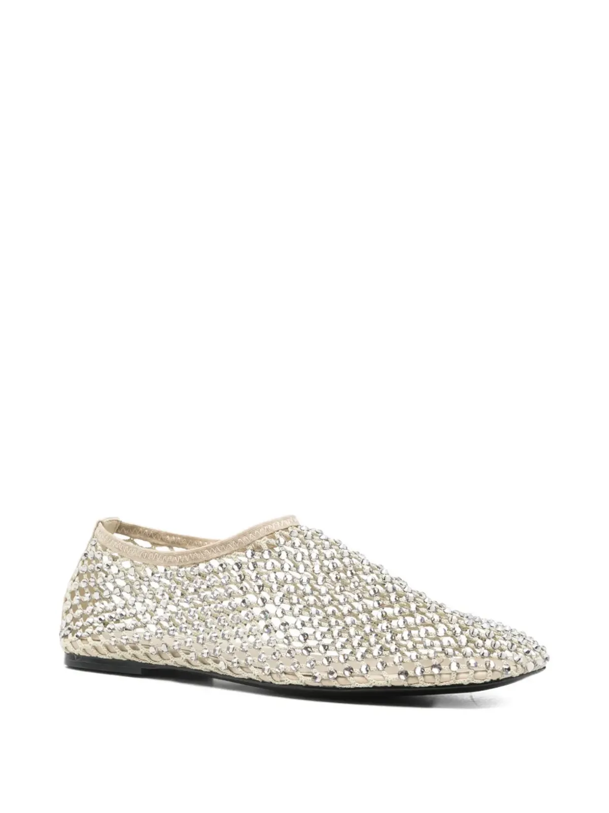 strategia shoes ラインストーン装飾バレエフラット - 画像2