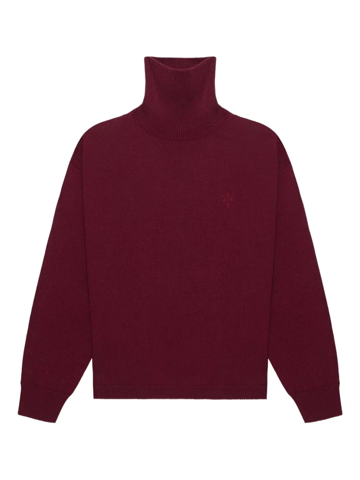 PLACE OF ËLMS turtleneck sweater - Red - 画像1
