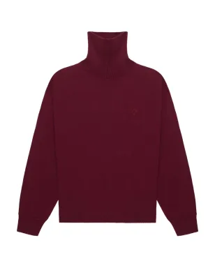PLACE OF ËLMS turtleneck sweater - Red - サムネイル1