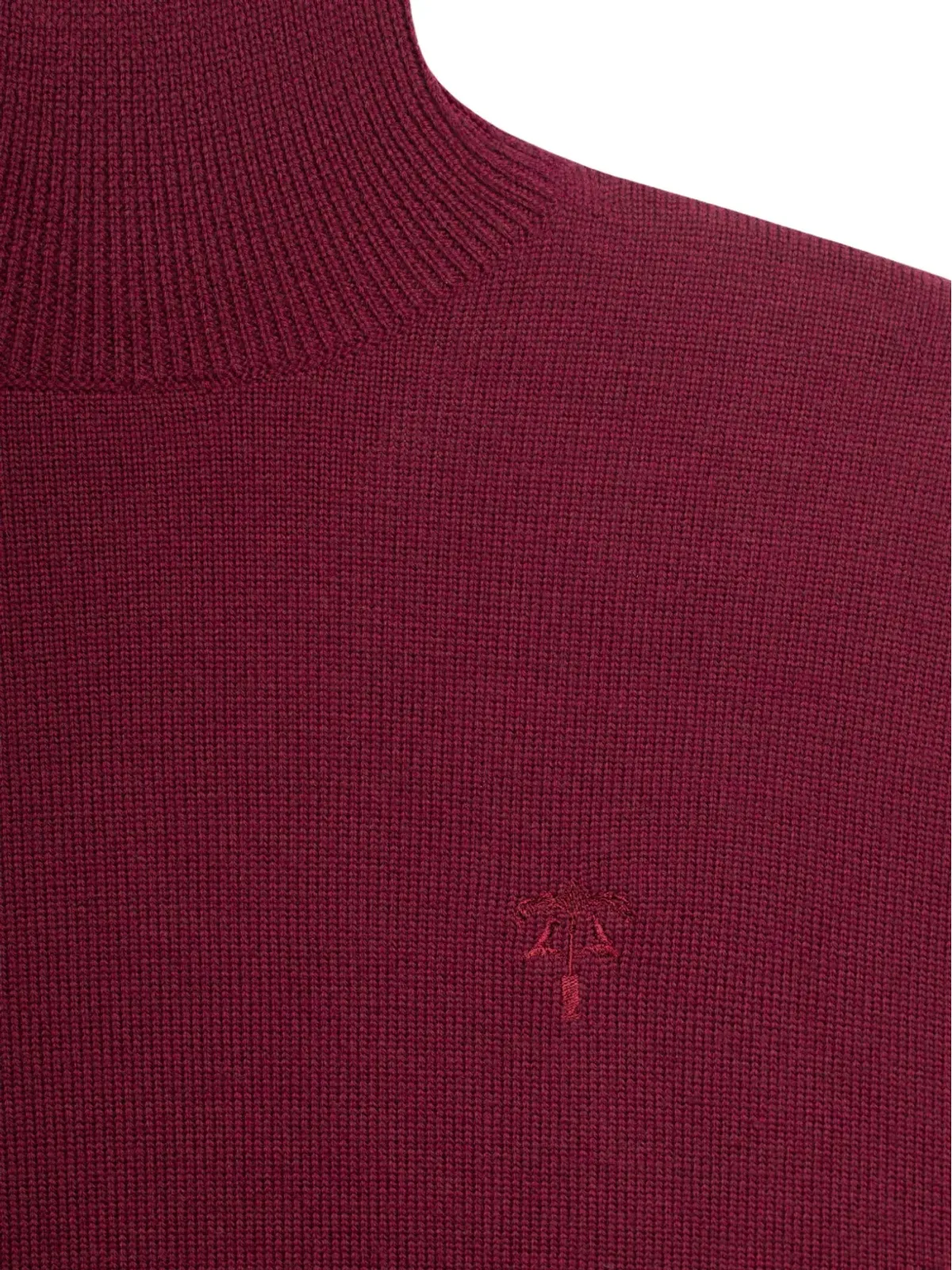 PLACE OF ËLMS turtleneck sweater - Red - 画像5