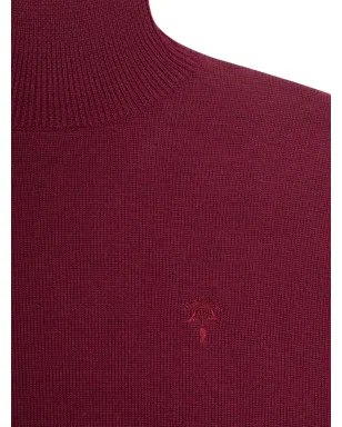 PLACE OF ËLMS turtleneck sweater - Red - サムネイル5