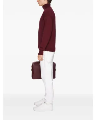 PLACE OF ËLMS turtleneck sweater - Red - サムネイル3