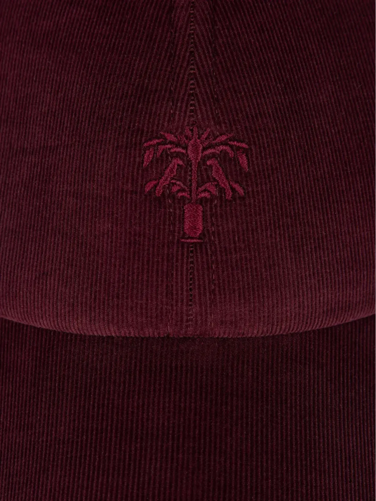 PLACE OF ËLMS コーデュロイ刺繍キャップ - 画像4