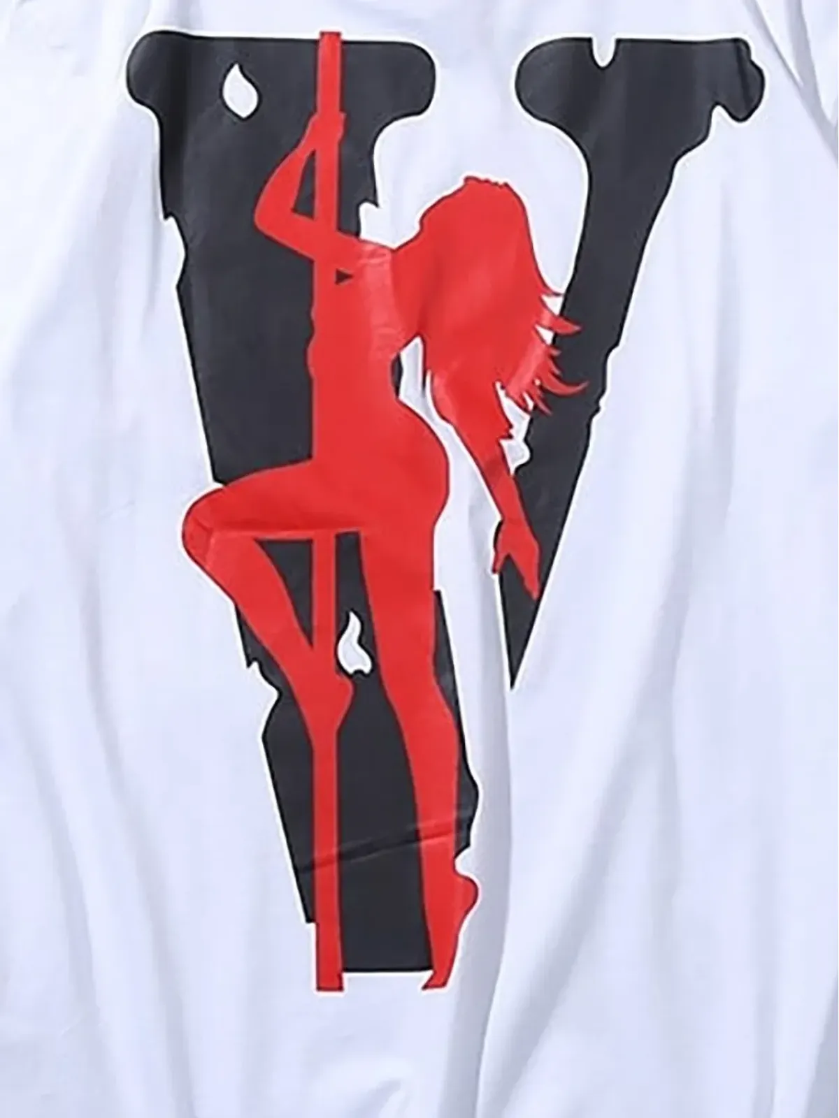Vlone Stripper graphic T-shirt - White - 画像2