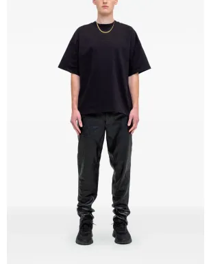 PLACE OF ËLMS アップリケ付きTシャツ - ブラック - サムネイル2