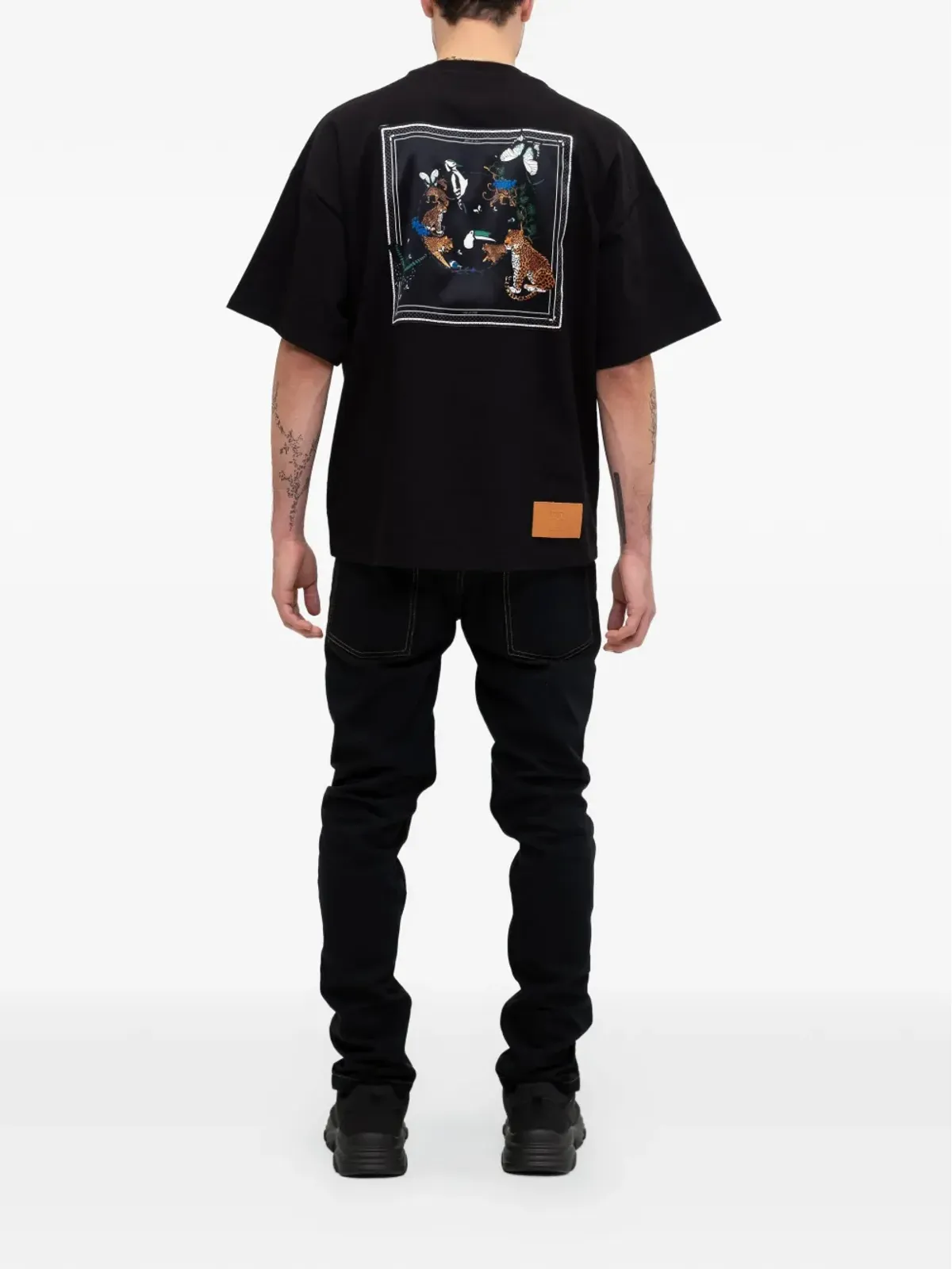PLACE OF ËLMS グラフィックプリント Tシャツ - 画像5