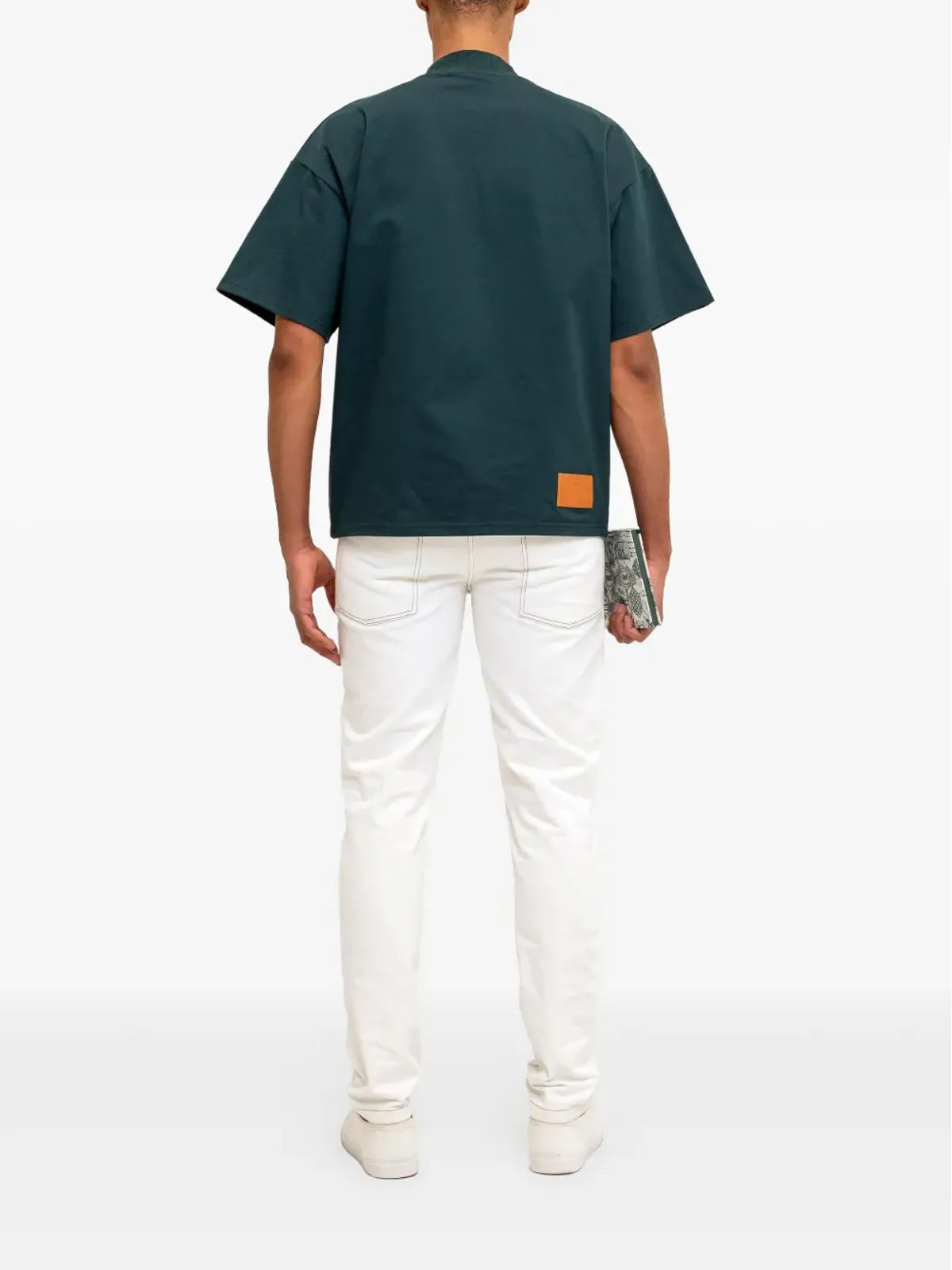 PLACE OF ËLMS モックネックTシャツ - 画像4