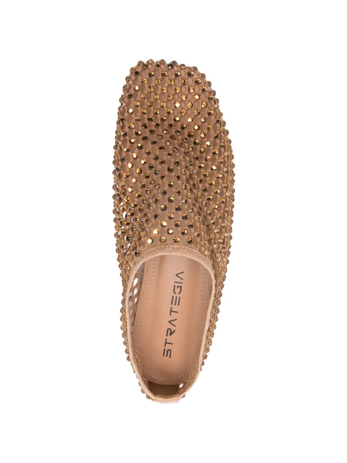 strategia shoes スクエアトゥ フラットパンプス - 画像4