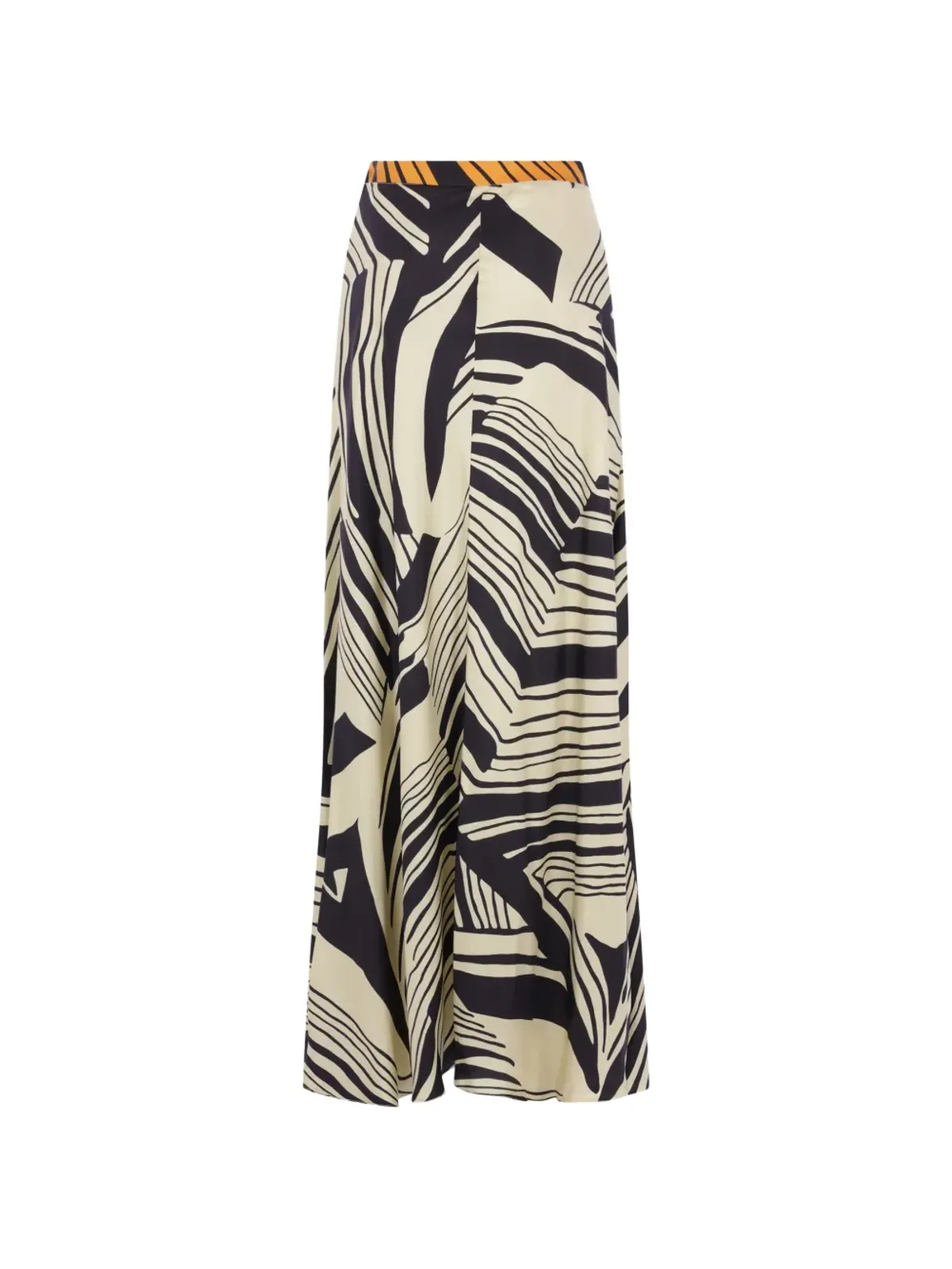 Raquel Diniz Valerie patterned maxi skirt - Neutrals - 画像2
