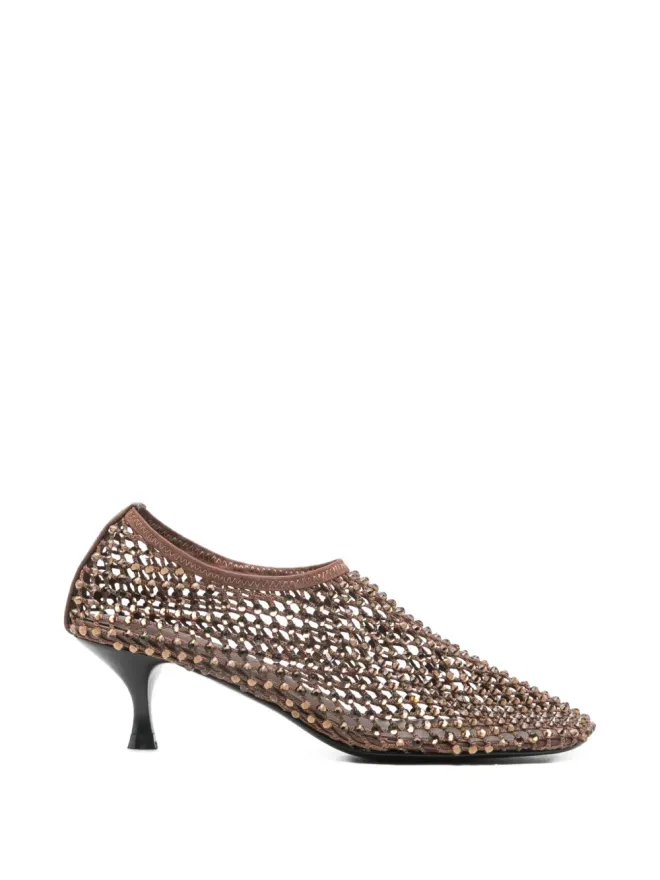 strategia shoes strategia shoes ビーズ装飾付きヒールパンプスの商品画像