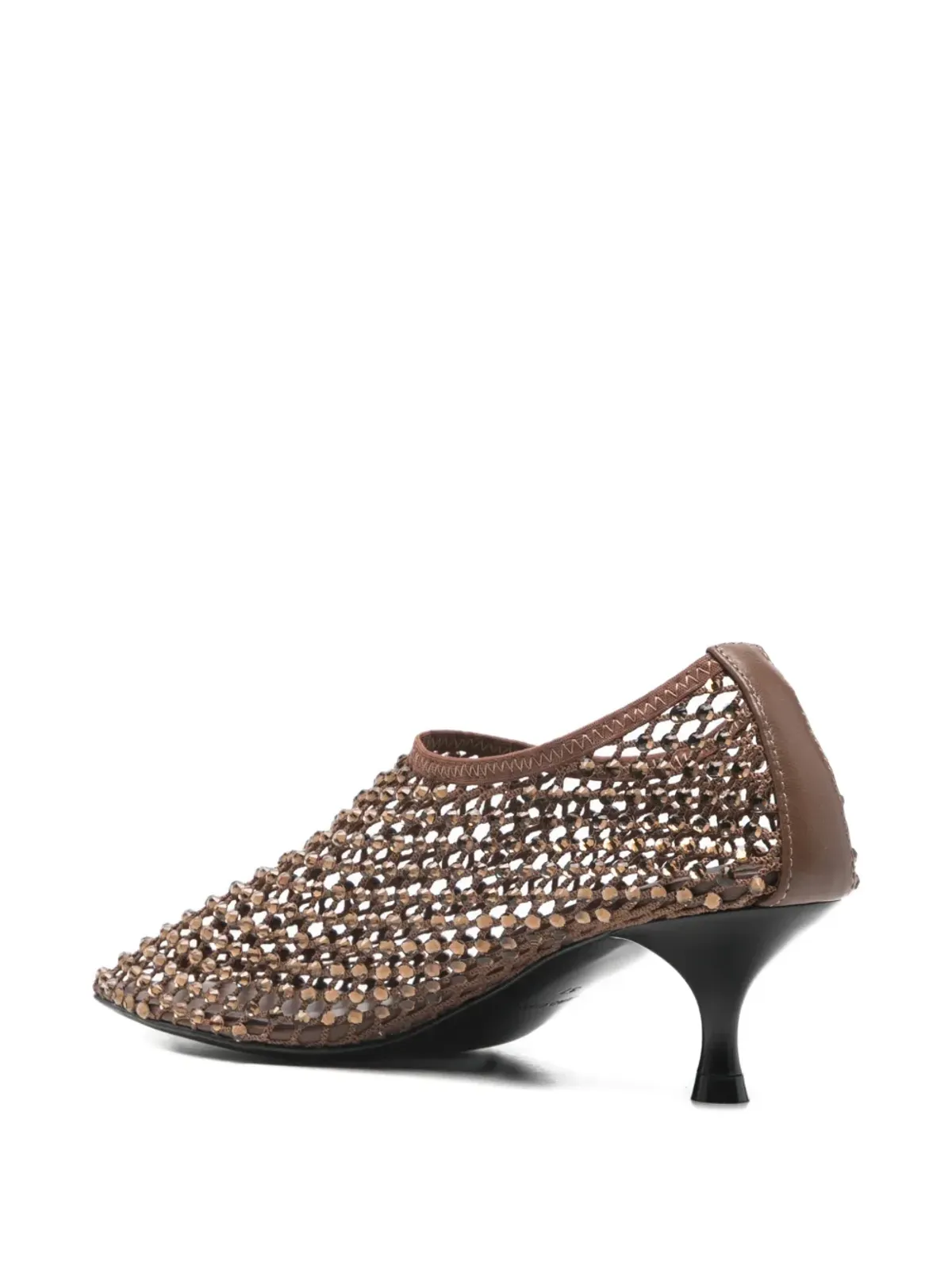 strategia shoes ビーズ装飾付きヒールパンプス - 画像3