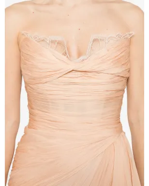 Maria Lucia Hohan ジョリー ストラップレス ラッフル ミディドレス - サムネイル5