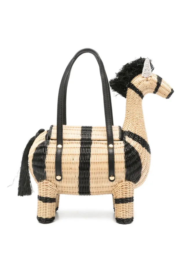 Serpui SERPUI ルイス ゼブラ柄 トートバッグの商品画像