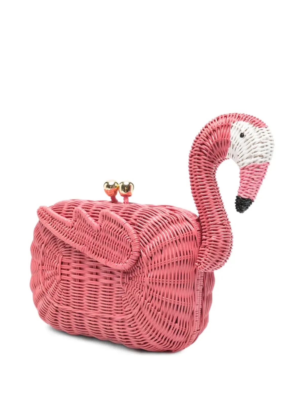 SERPUI Nick Flamingo クラッチバッグ ピンク - 画像3