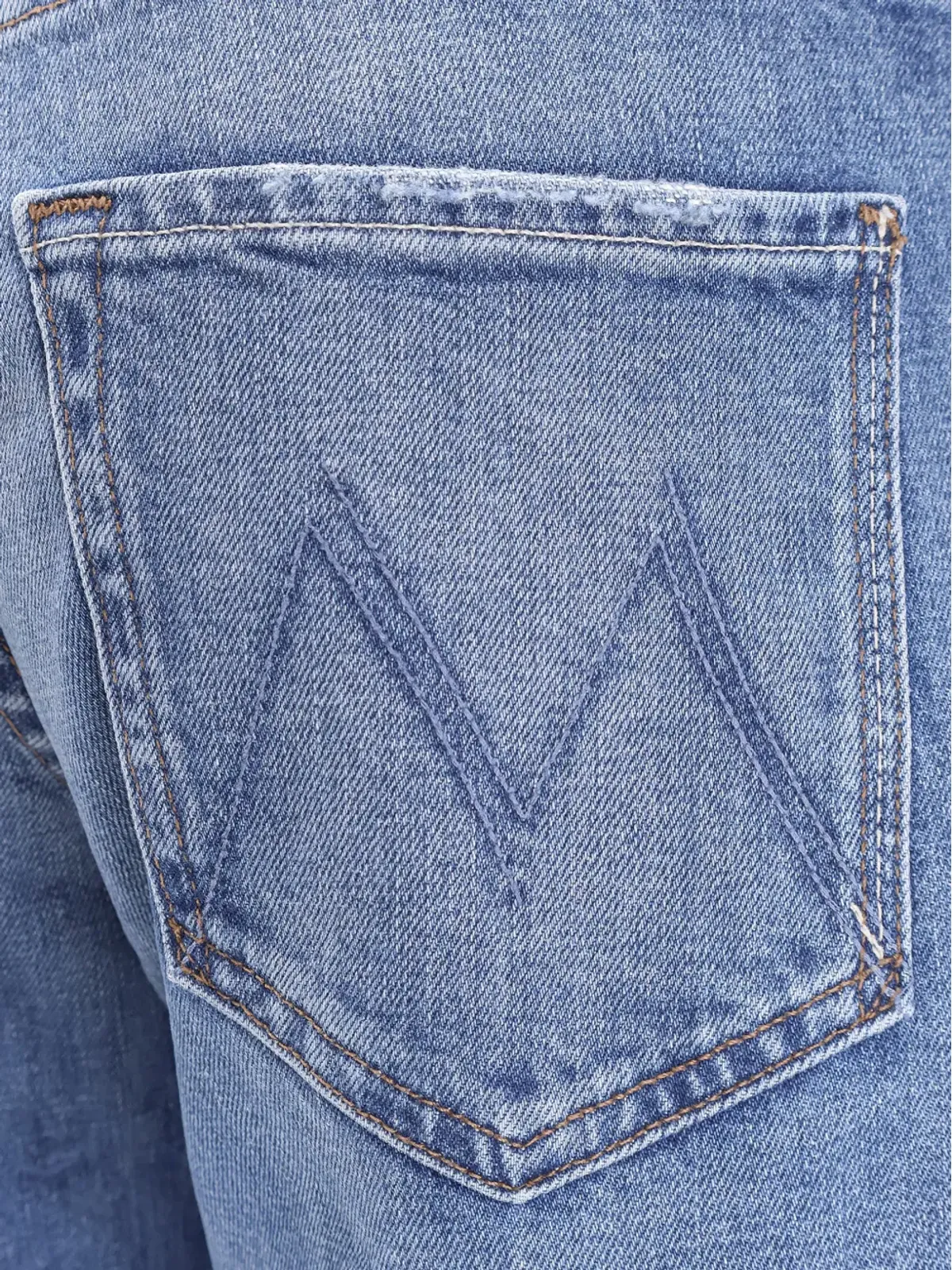 MOTHER ブルー デニムパンツ - 画像3
