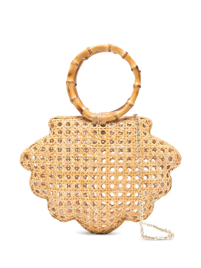 Serpui SERPUI Ethan Shell scalloped tote bagの商品画像