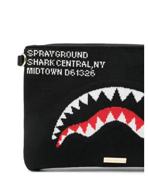Sprayground シャーク柄クラッチバッグ - サムネイル4