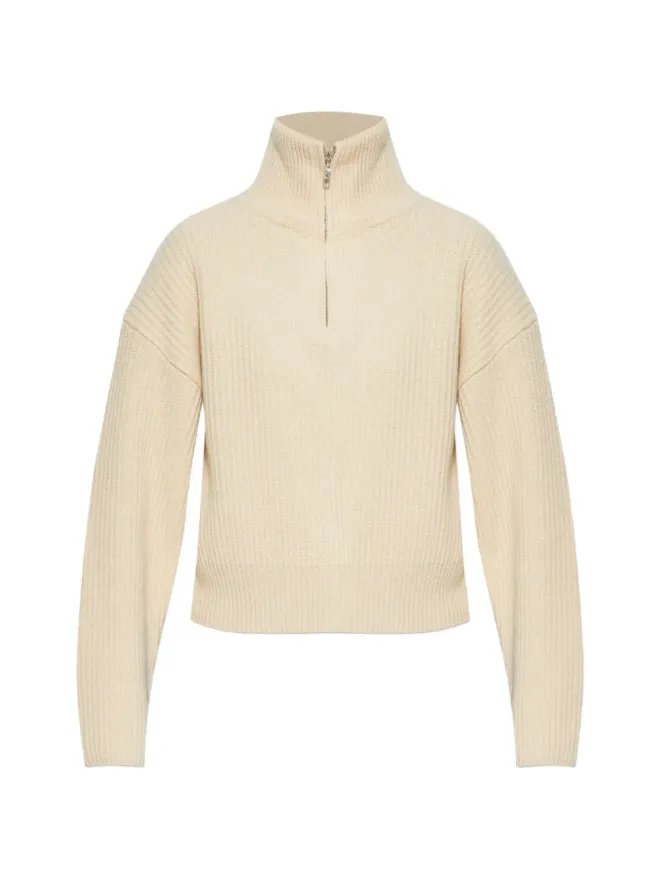 A.P.C. A.P.C. ジップファネルネックセーターの商品画像