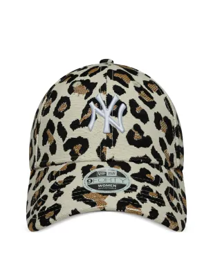NEW ERA CAP 9Forty レオパード柄ベースボールキャップ - サムネイル1