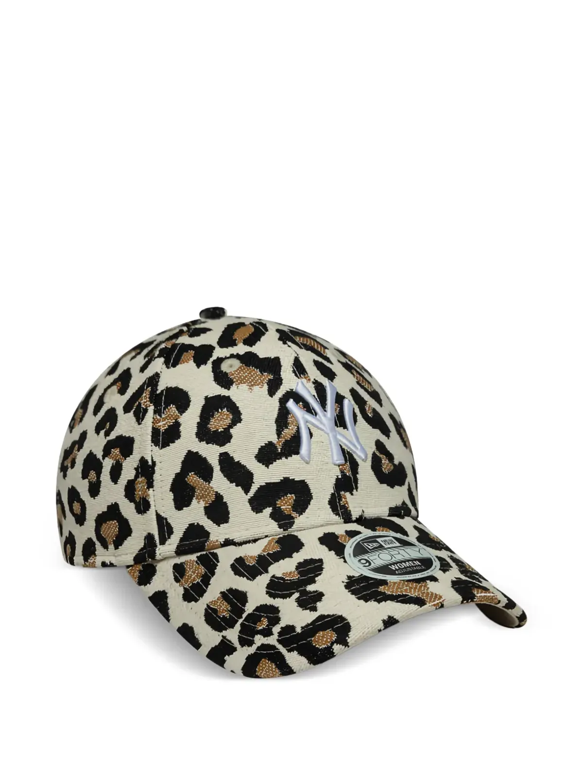 NEW ERA CAP 9Forty レオパード柄ベースボールキャップ - 画像4