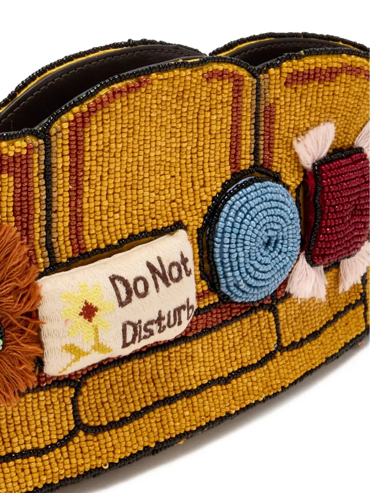 STAUD ビーズ刺繍クラッチバッグ - 画像3
