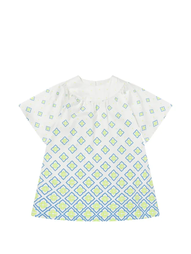 CASABLANCA KIDS CASABLANCA KIDS デグレード モノグラム プリント ドレスの商品画像