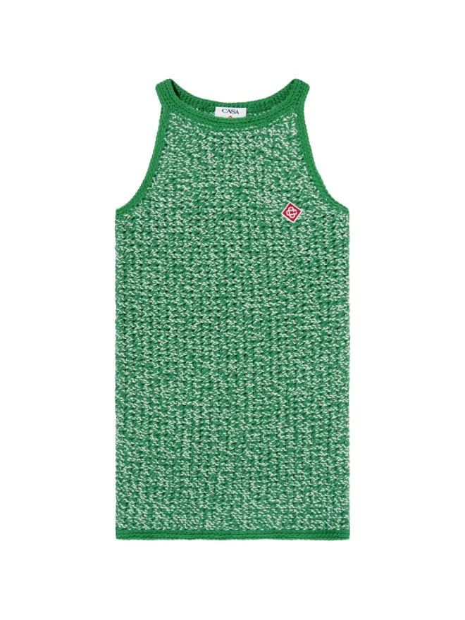 CASABLANCA KIDS CASABLANCA KIDS Casa Mouline ロゴ・アップリケ付きドレスの商品画像