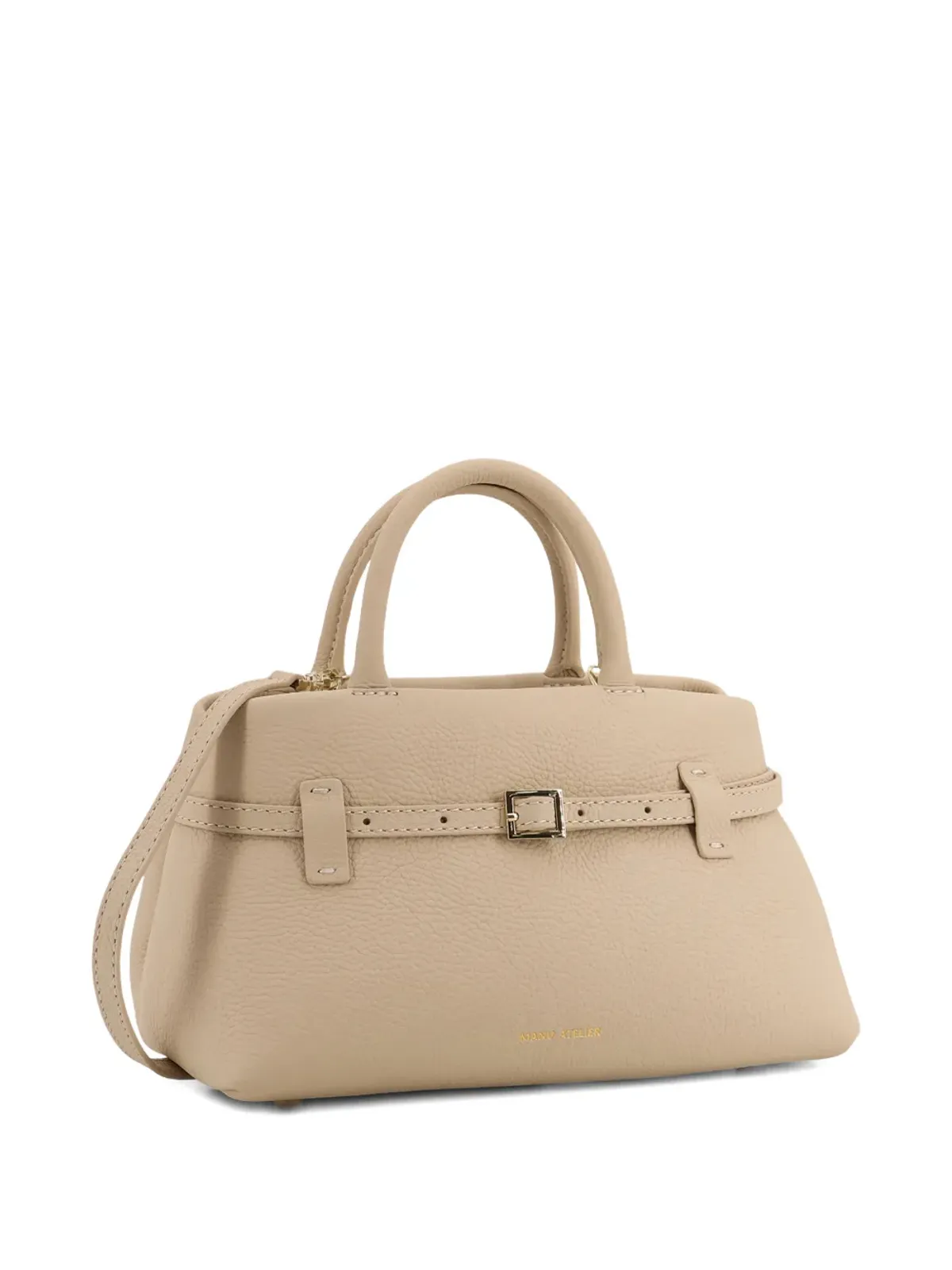 Manu Atelier 25 Le Cambon バックル付き トートバッグ - 画像3