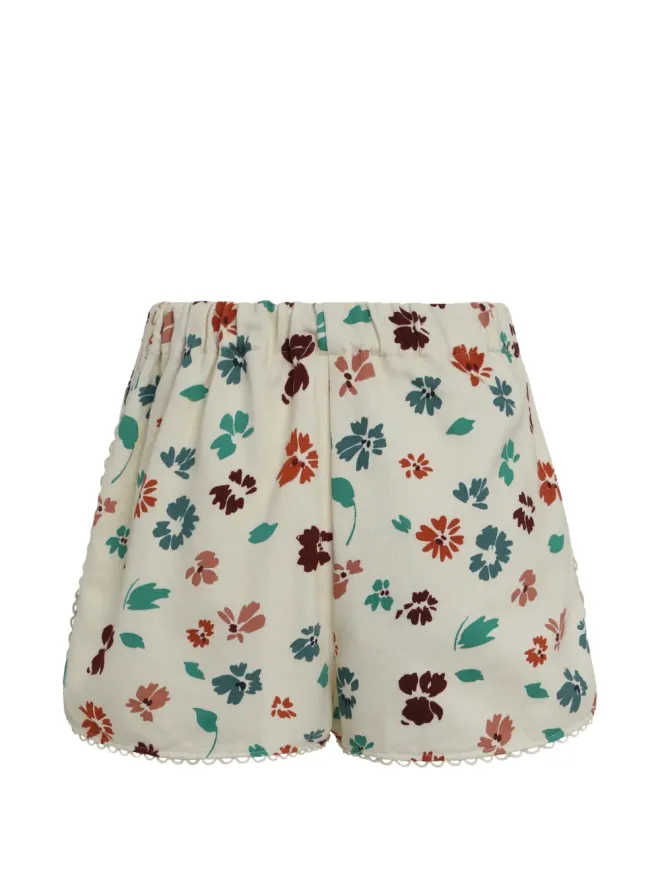 Kristina Ti Kristina Ti 花柄プリントコットンショーツの商品画像