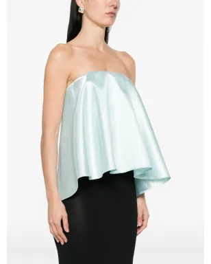 L'IDÉE Aman strapless top - Blue - サムネイル3