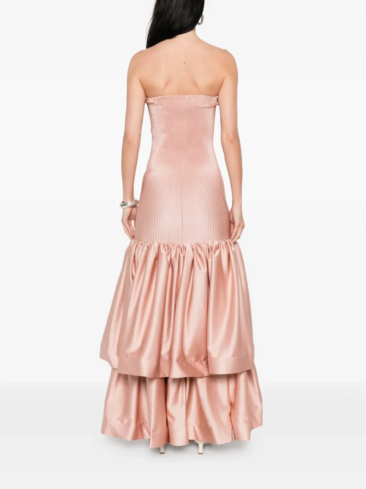 L'IDÉE Elevate Gown プリーツティアードガウン - 画像4