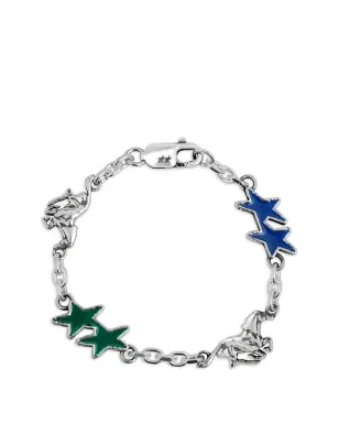TWOJEYS スターと馬のシルバーブレスレット - サムネイル1