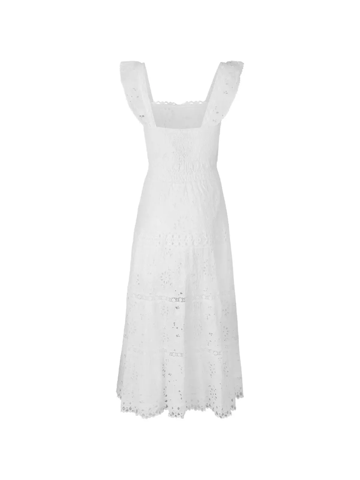 Temptation Positano Paprika openwork dress - 画像2