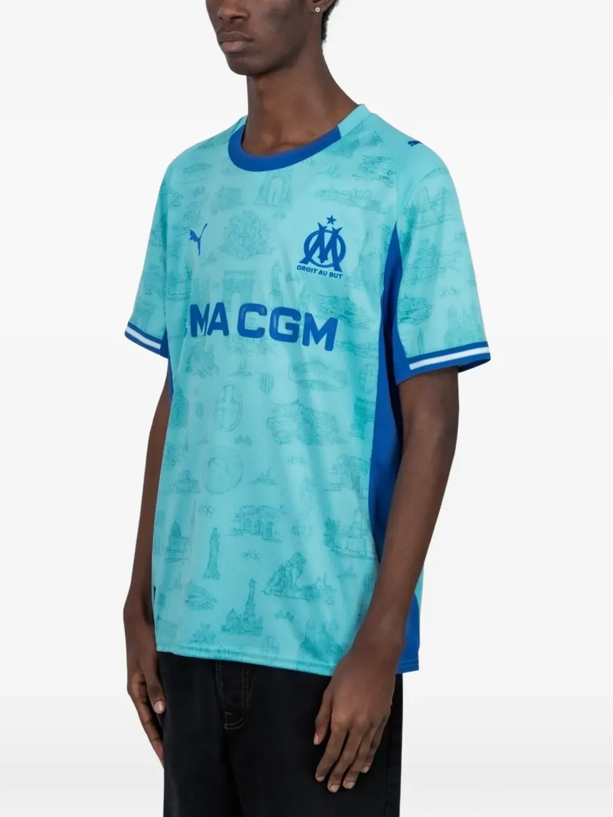 PUMA オリンピック・デ・マルセイユ Tシャツ - 画像2