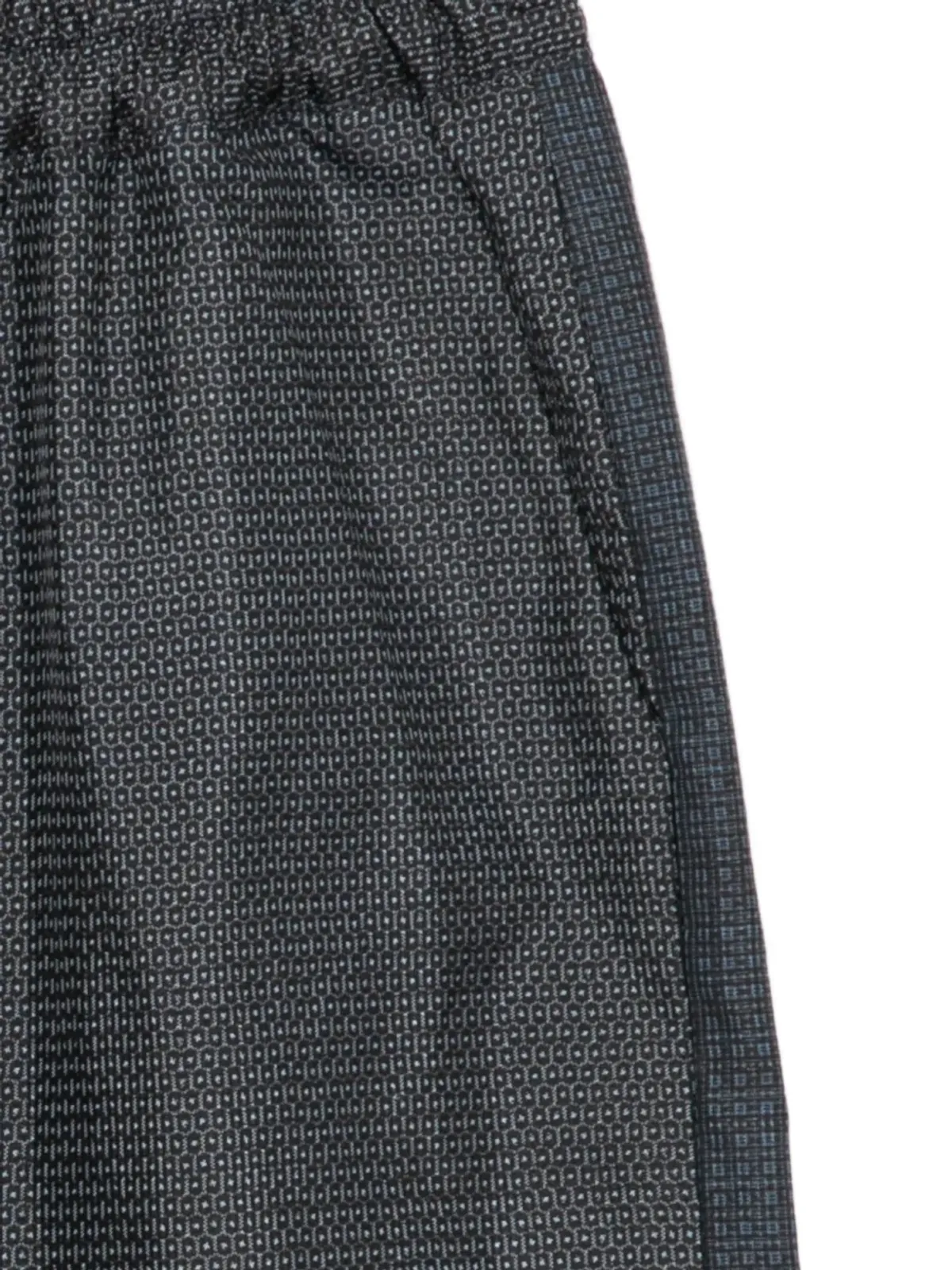 By Walid Oshima Kimono Blaze shorts - Black - 画像3