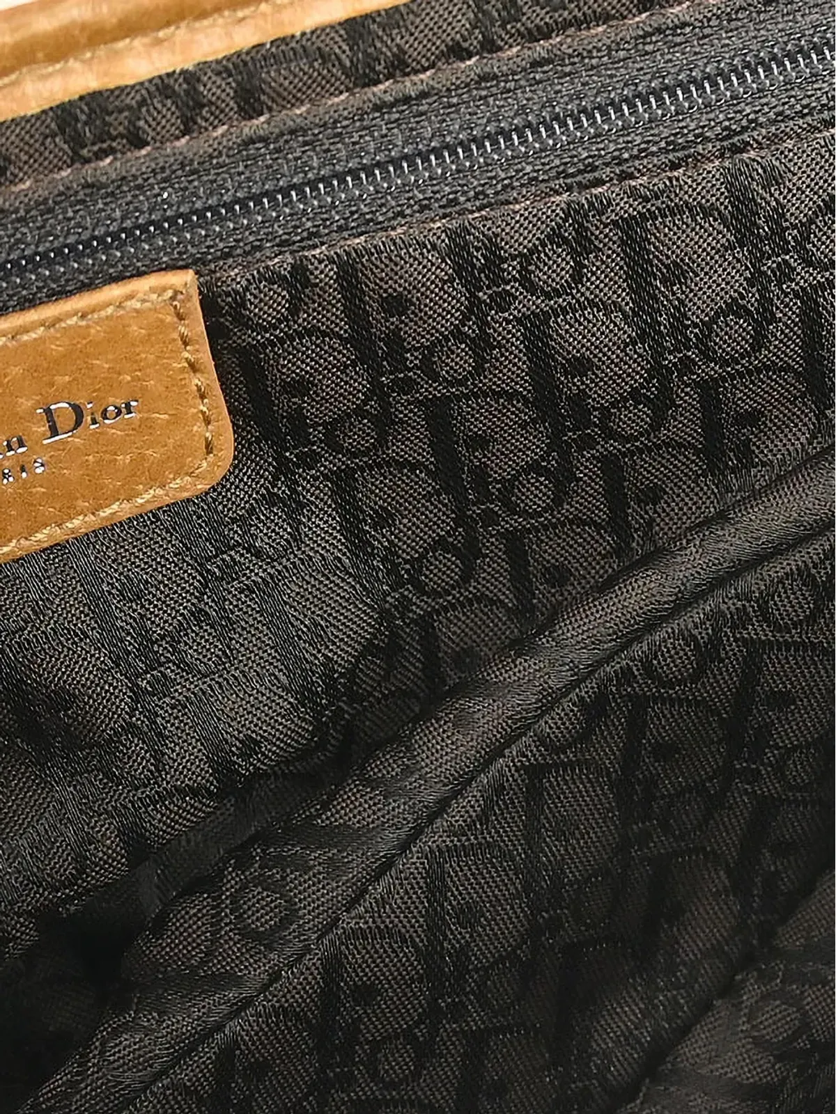 Christian Dior Pre-Owned 花柄サドルショルダーバッグ - 画像5