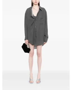 Alexander Wang ロゴプリントシャツドレス - サムネイル2