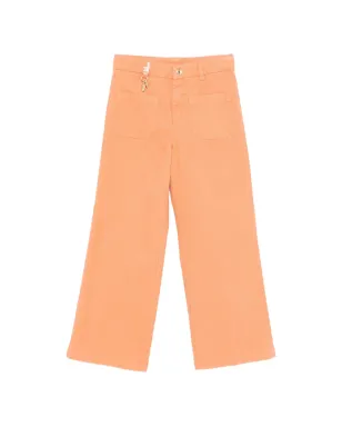 Chloé Kids ロゴプレート トラウザーズ - サムネイル1
