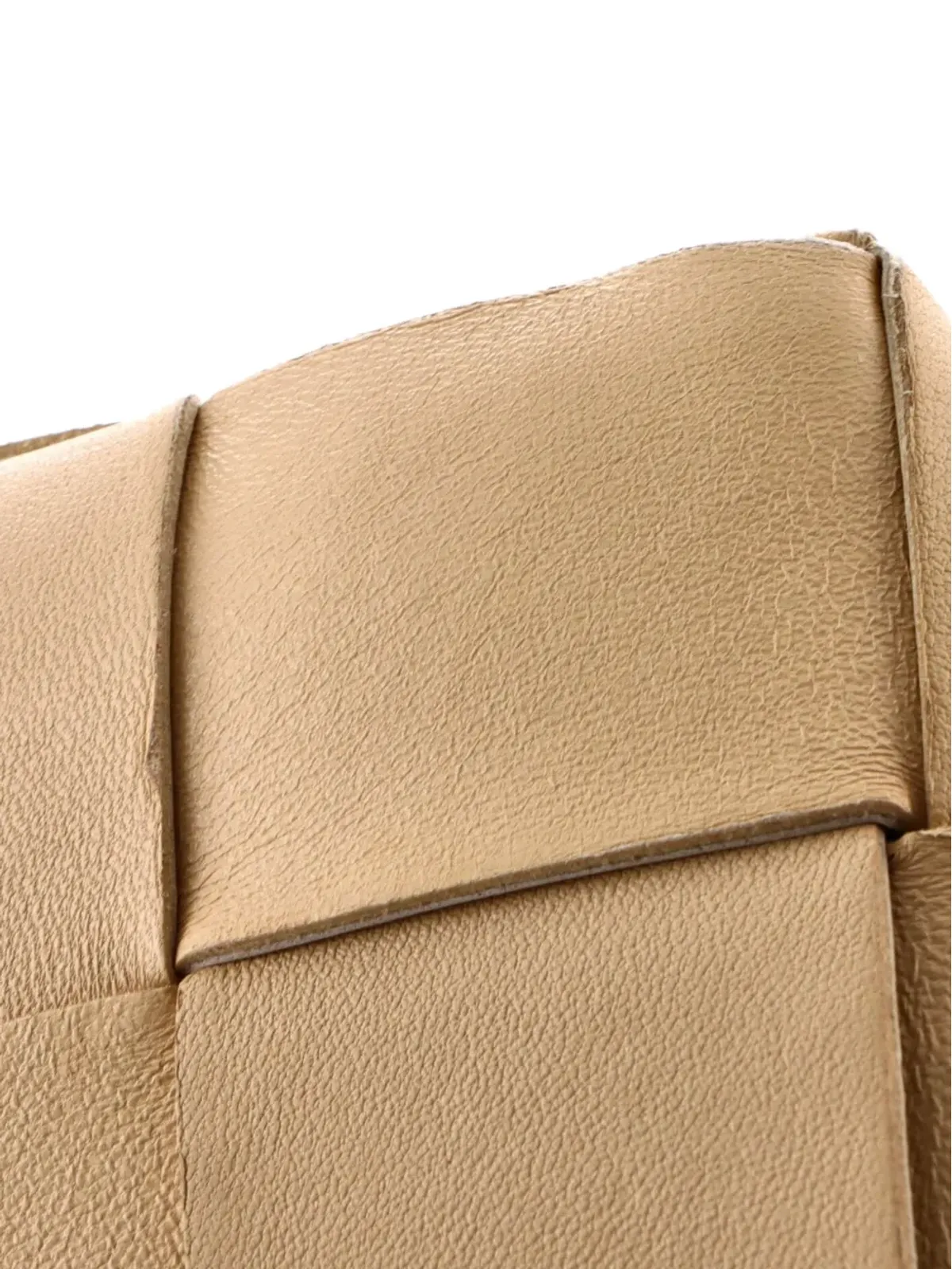 Bottega Veneta Pre-Owned Cassette Maxi Intrecciato Leather Small bucket bag - Neutrals - 画像5
