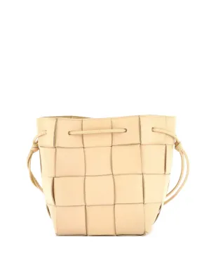 Bottega Veneta Pre-Owned Cassette Maxi Intrecciato Leather Small bucket bag - Neutrals - サムネイル3