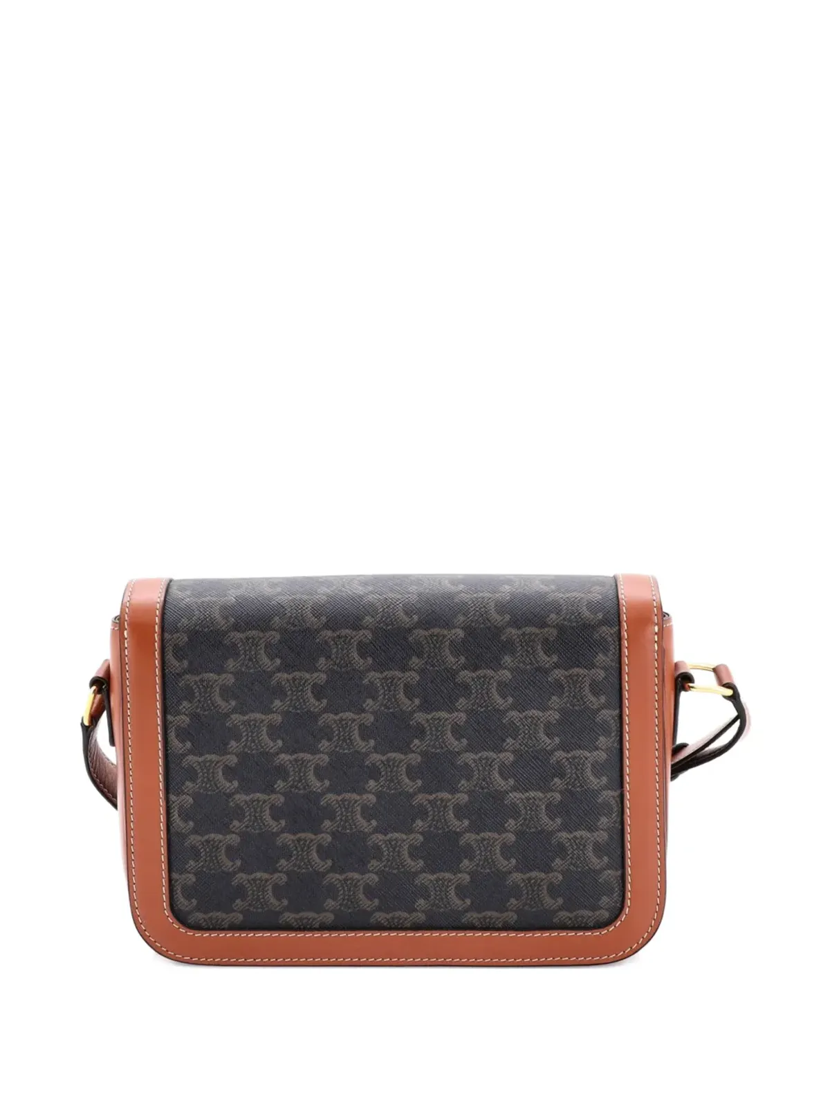 Celine Pre-Owned トリオンフ コーテッドキャンバス ショルダーバッグ - ブラウン - 画像2
