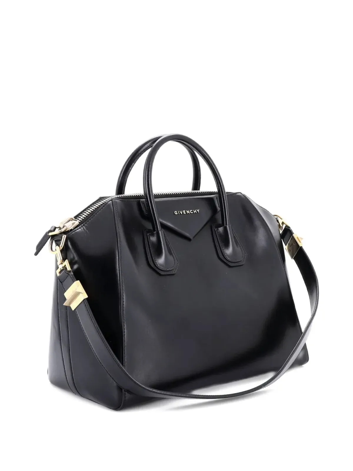 Givenchy Pre-Owned アンティゴナバッグ グレイズドレザー サッチェル - 画像2