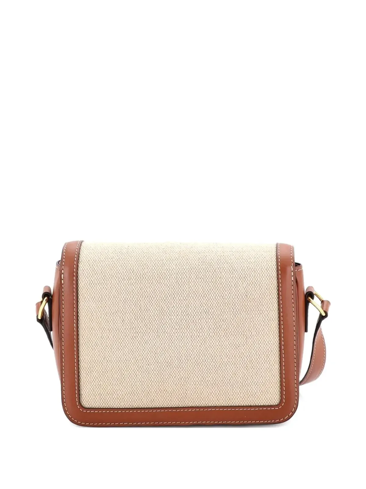 Celine Pre-Owned Triomphe Shoulder Bag Canvas with Leather Teen crossbody bag - Neutrals - 画像2