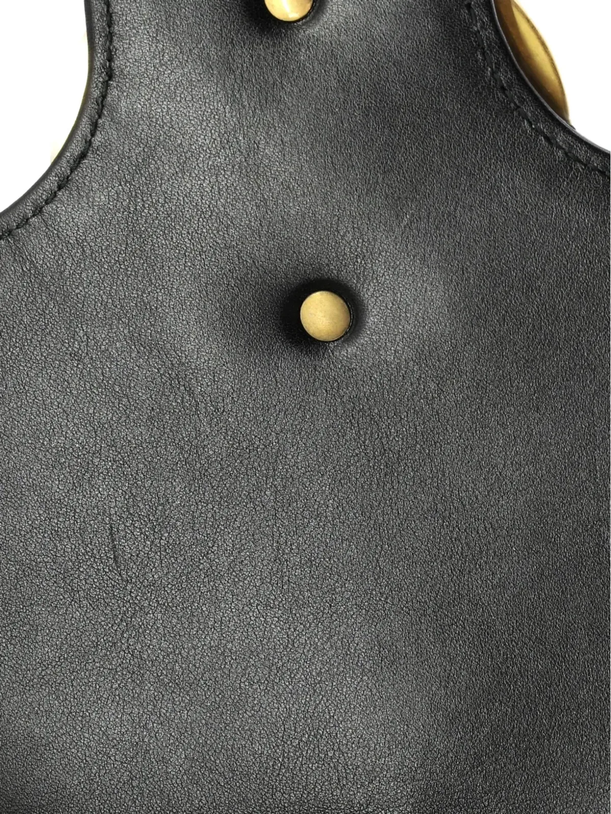 Gucci Pre-Owned Pearly GG Marmont Flap Bag Embellished Matelasse Leather Medium shoulder bag - Black - 画像4