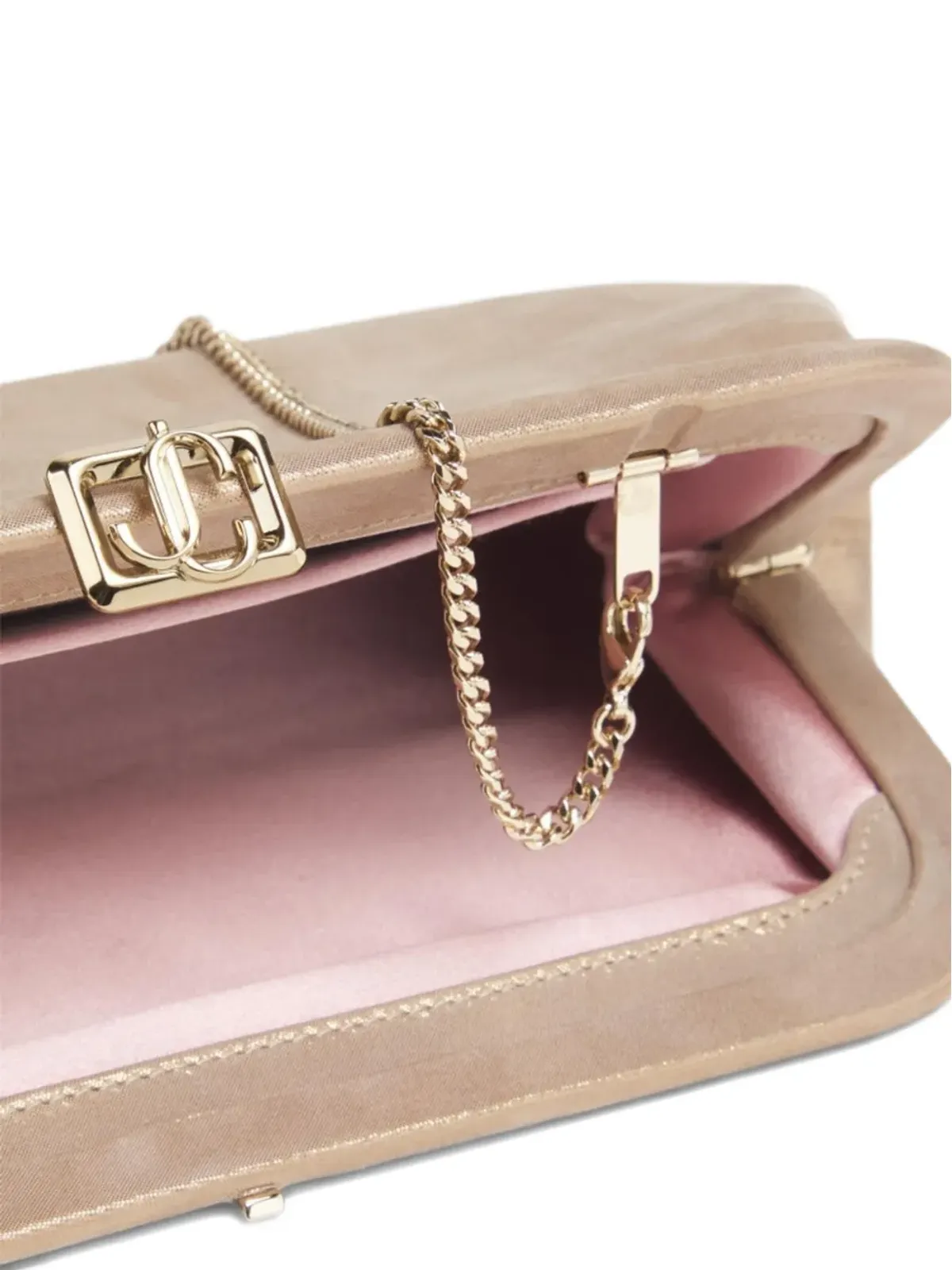 Jimmy Choo Skylar Shimmer クラッチバッグ - 画像3